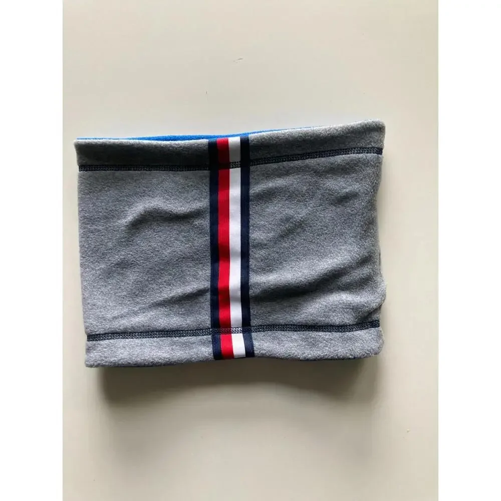 Tommy Hilfiger $29 REVERSIBLE Unisex Blue Scarf OS
